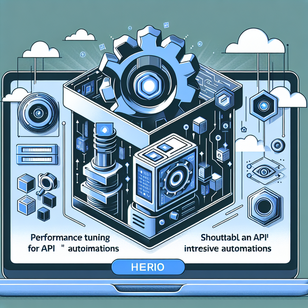 Performance Tuning for API-Intensive Automations