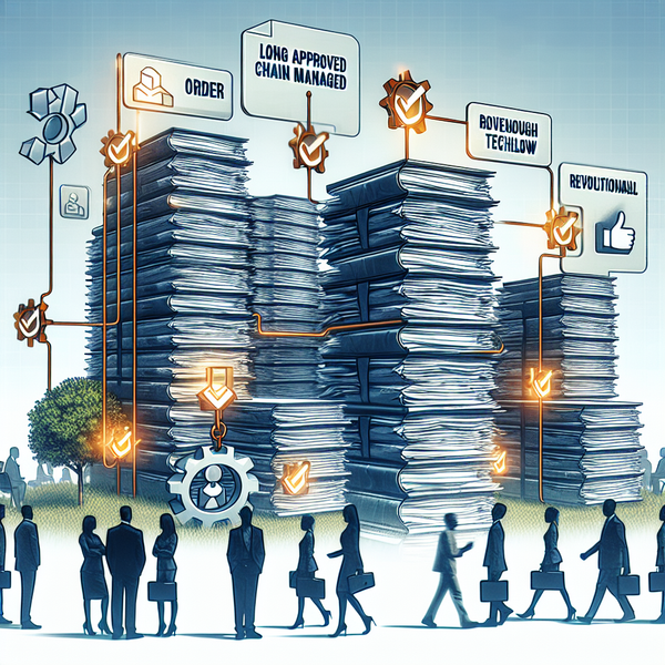 Long Approval Chains Managed Through Workflows: A Game-Changer for South African Businesses