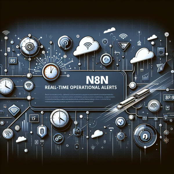 Real-time operational alerts with n8n